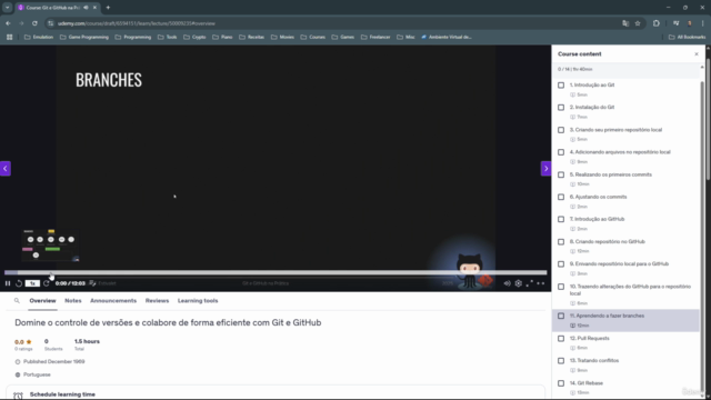 Git e GitHub na Prática – Screenshot 2