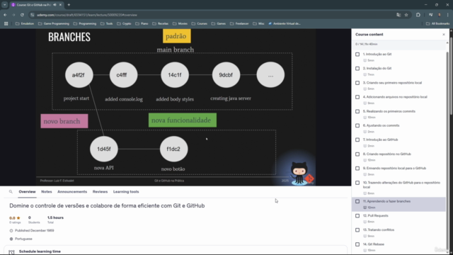 Git e GitHub na Prática – Screenshot 3
