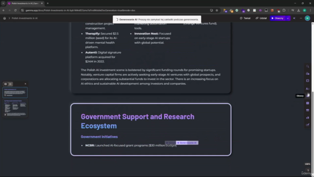 Kurs AI w pracy nauczyciela – sztuczna inteligencja w szkole – Screenshot 3