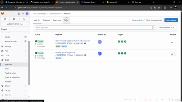 DevOps CI/CD: GitLab, GitHub Actions ve Azure Pipelines – Screenshot 4