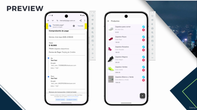 Kotlin, Django y MySQL: E-Commerce App con Pasarelas de pago – Screenshot 4