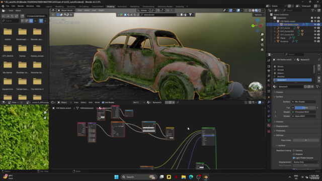 VFX Compositing in Blender: Game-Inspired Green Screen FX – Screenshot 2