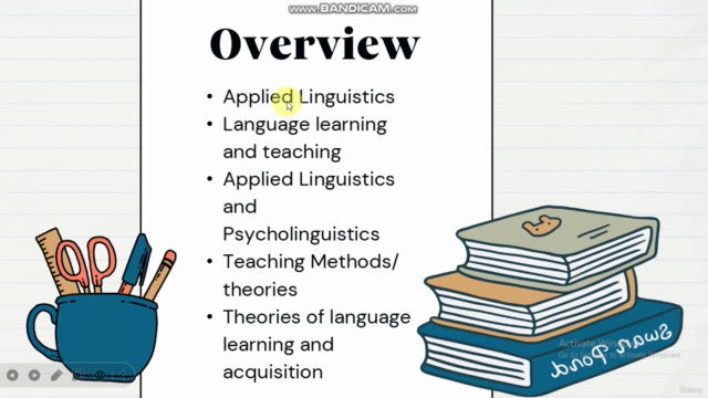 Applied Linguistics – Screenshot 1