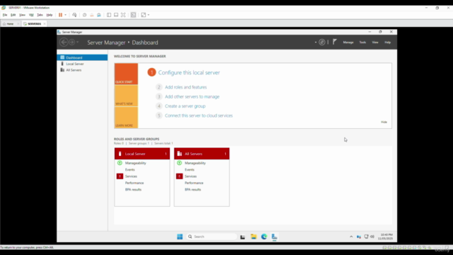 Windows Server 2025 - Beginners Guide and Hands on Labs – Screenshot 1