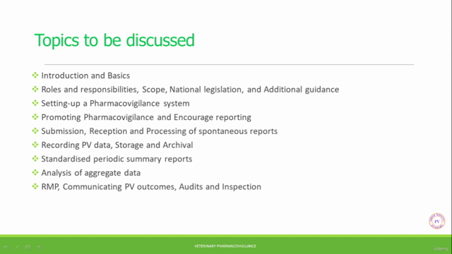Certificate Course in Veterinary Pharmacovigilance – Screenshot 2