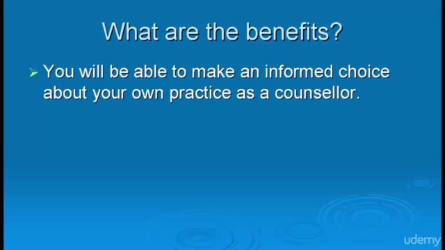 Theoretical Approaches to Counselling. – Screenshot 3