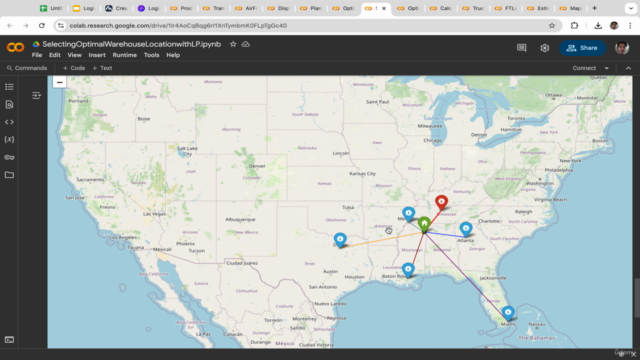 Logistics Management & Geospatial Route Planning with Python – Screenshot 3