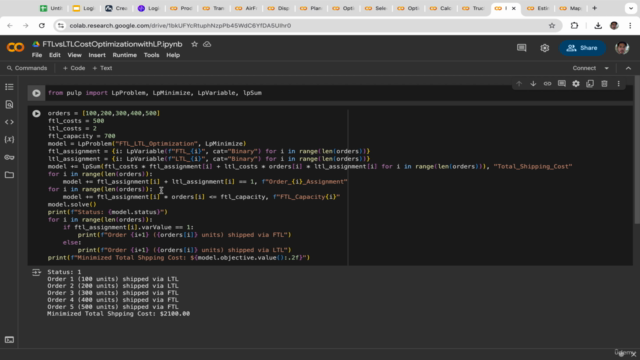 Logistics Management & Geospatial Route Planning with Python – Screenshot 4
