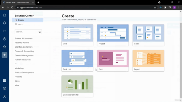 Smartsheet Essentials: A Step-by-Step Guide for Beginners – Screenshot 1
