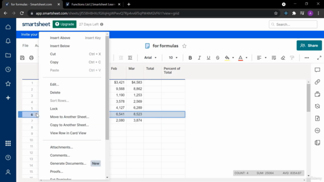 Smartsheet Essentials: A Step-by-Step Guide for Beginners – Screenshot 4