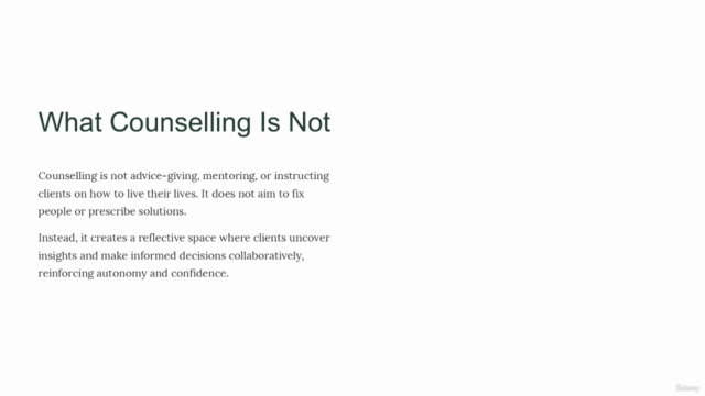 Counseling Skills Certificate: Complete Counseling Course – Screenshot 4