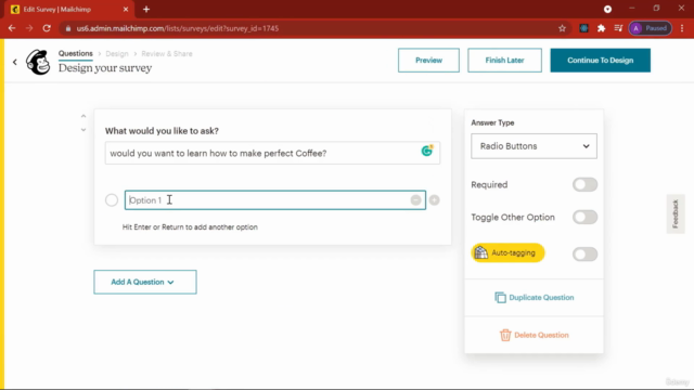 Mastering Mailchimp: Email Marketing for Beginners – Screenshot 1