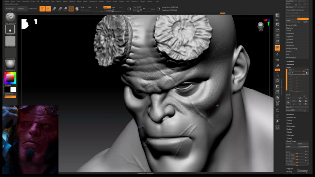 The Making of Hellboy: Part 1_Modeling – Screenshot 1