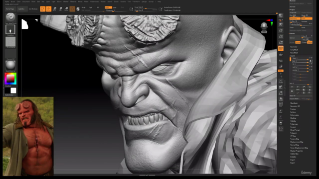 The Making of Hellboy: Part 1_Modeling – Screenshot 4