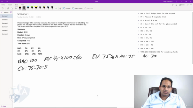 PMP Certification Math and Formulas – Screenshot 4