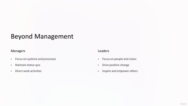 Leadership Certification: From Manager to Visionary Leader – Screenshot 1