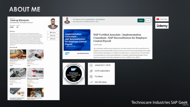 SAP SuccessFactors Payroll Bootcamp - Beginner to Advanced – Screenshot 1