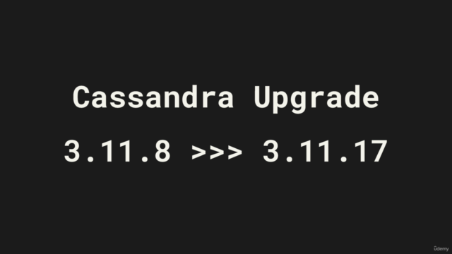 Upgrade Apache Cassandra – Screenshot 3