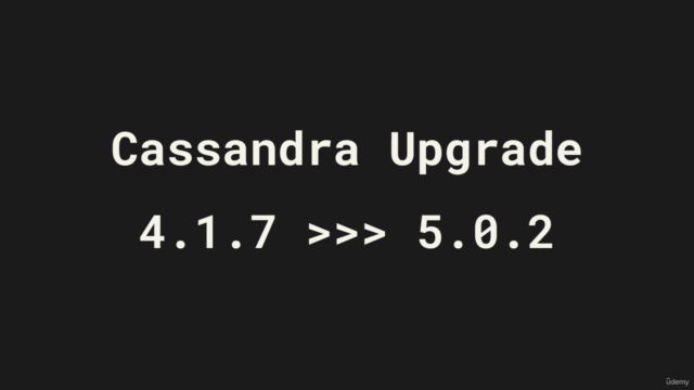 Upgrade Apache Cassandra – Screenshot 4