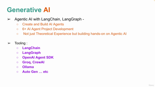 Agentic AI Bootcamp: LangChain, LangGraph, Build AI Agents – Screenshot 3