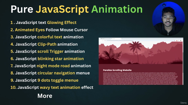 JavaScript Animation:  Projects Without Libraries – Screenshot 1