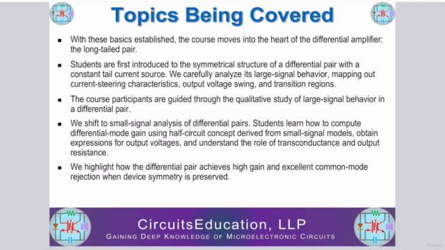 Microelectronics - Differential Amplifiers – Screenshot 3