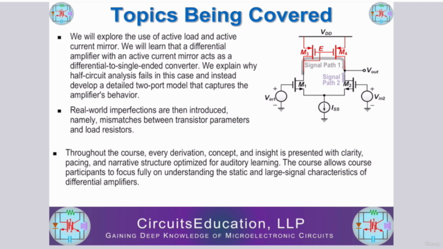 Microelectronics - Differential Amplifiers – Screenshot 4