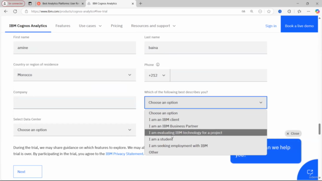 Become a 10X Data Analyst w/ IBM Cognos automatic analytics – Screenshot 1
