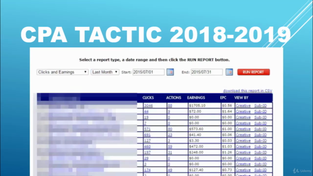 CPA Marketing Tactic – Screenshot 1