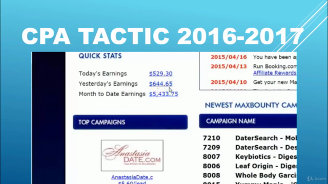 CPA Marketing Tactic – Screenshot 2