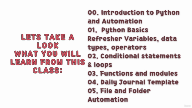 Complete Python Automation Bootcamp - Automation MasterClass – Screenshot 1