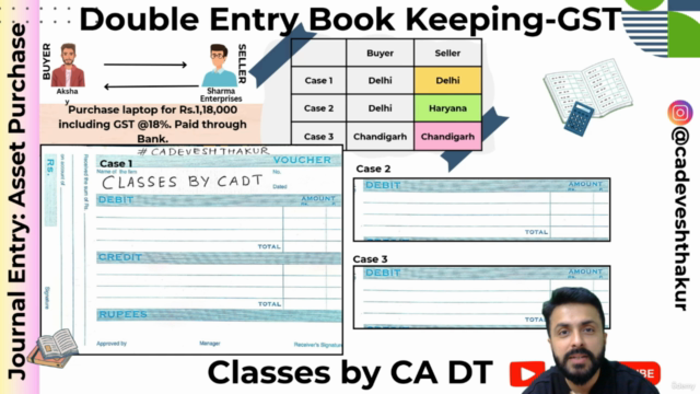 Master Double Entry Bookkeeping & GST Accounting (Hindi) – Screenshot 2