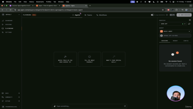 Agno Agentic AI with MCP Protocol – Screenshot 1