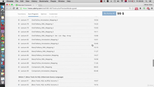 JPA ve Hibernate Framework – Screenshot 4