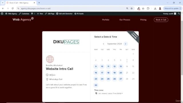 Build A Web Agency Website with WordPress and Elementor – Screenshot 3