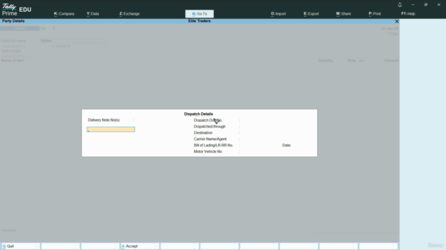 Tally Prime Basic to Advance Training Course 2025 – Screenshot 4