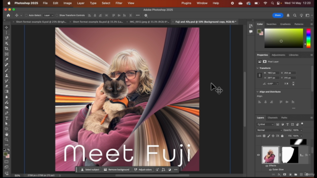 Easily Create Colorful Image Backgrounds in Adobe Photoshop – Screenshot 4