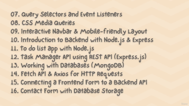 Master Full Stack Web Development With Games and Application – Screenshot 2