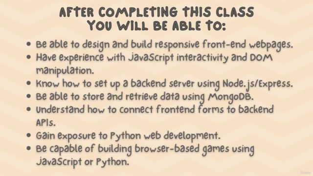Master Full Stack Web Development With Games and Application – Screenshot 4