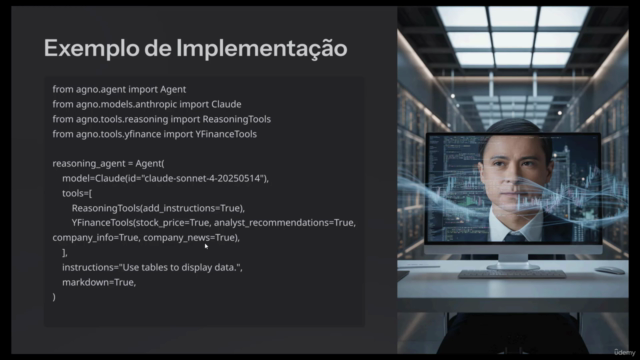 Agno e Python - Crie Agentes de IA e Apps com LLMs, de Graça – Screenshot 2