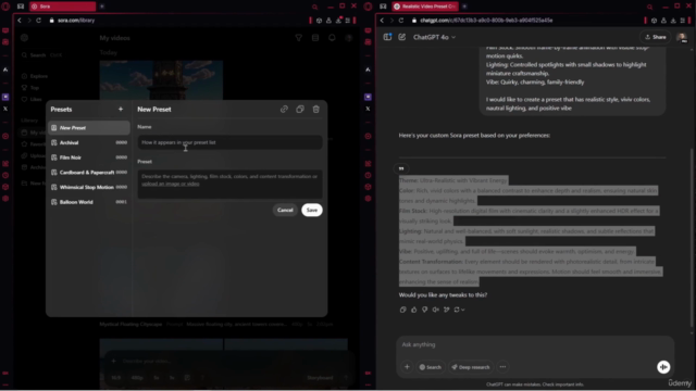 Der Sora-Kurs: Vom Text zum Video in Sekundenschne – Screenshot 3