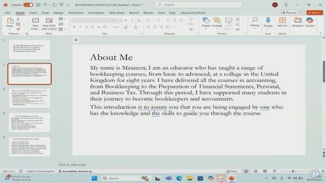 How to do Bookkeeping for Beginners (Theory & Practical) – Screenshot 1