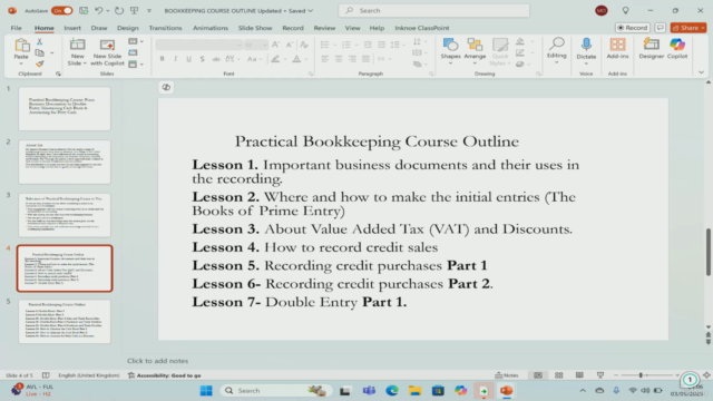 How to do Bookkeeping for Beginners (Theory & Practical) – Screenshot 3