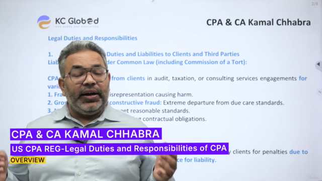CPA REG Exam Prep: Legal Duties and Responsibilities of CPA – Screenshot 1