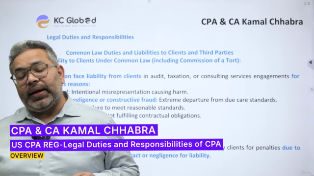 CPA REG Exam Prep: Legal Duties and Responsibilities of CPA – Screenshot 2