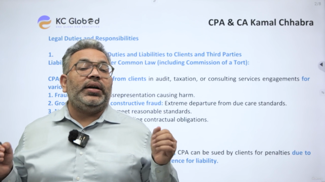 CPA REG Exam Prep: Legal Duties and Responsibilities of CPA – Screenshot 4