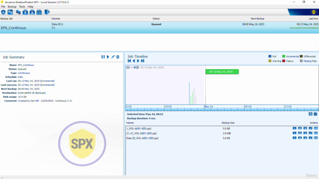 Arcserve ShadowProtect SPX - Backup and Disaster Recovery – Screenshot 1