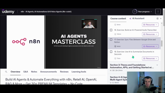 n8n: Agentes y automatizaciones de IA (¡sin código!) – Screenshot 2