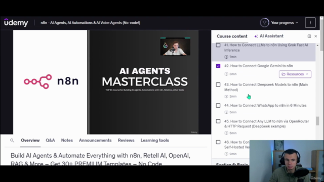 n8n: Agentes y automatizaciones de IA (¡sin código!) – Screenshot 3