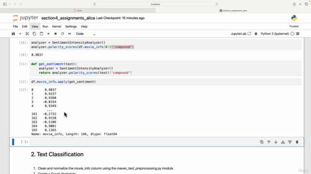 Natural Language Processing in Python (NEW for 2025!) – Screenshot 4